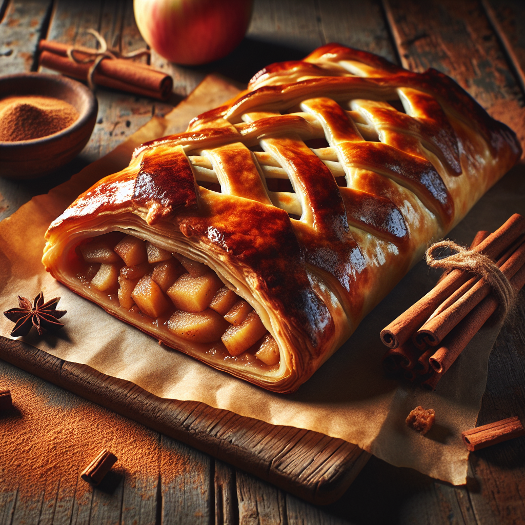 Strudel jabłkowy – przepis na smaczne ciasto